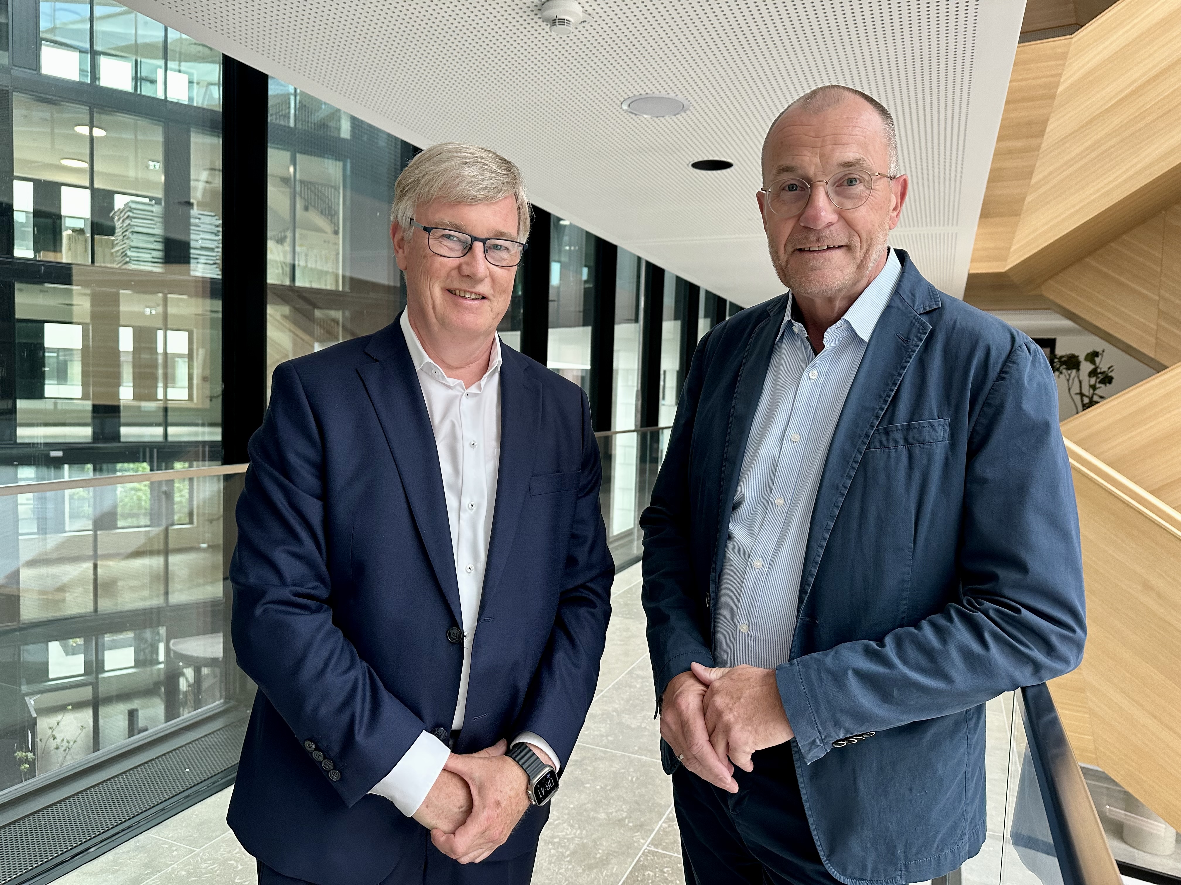 Michael Muerköster (l.) und Michael Rimm engagieren sich im VDMA Lenkungsausschuss Heizungsarmaturen. Foto: VDMA
