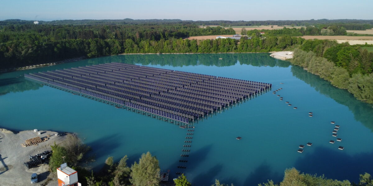 Panoramaansicht der Anlage