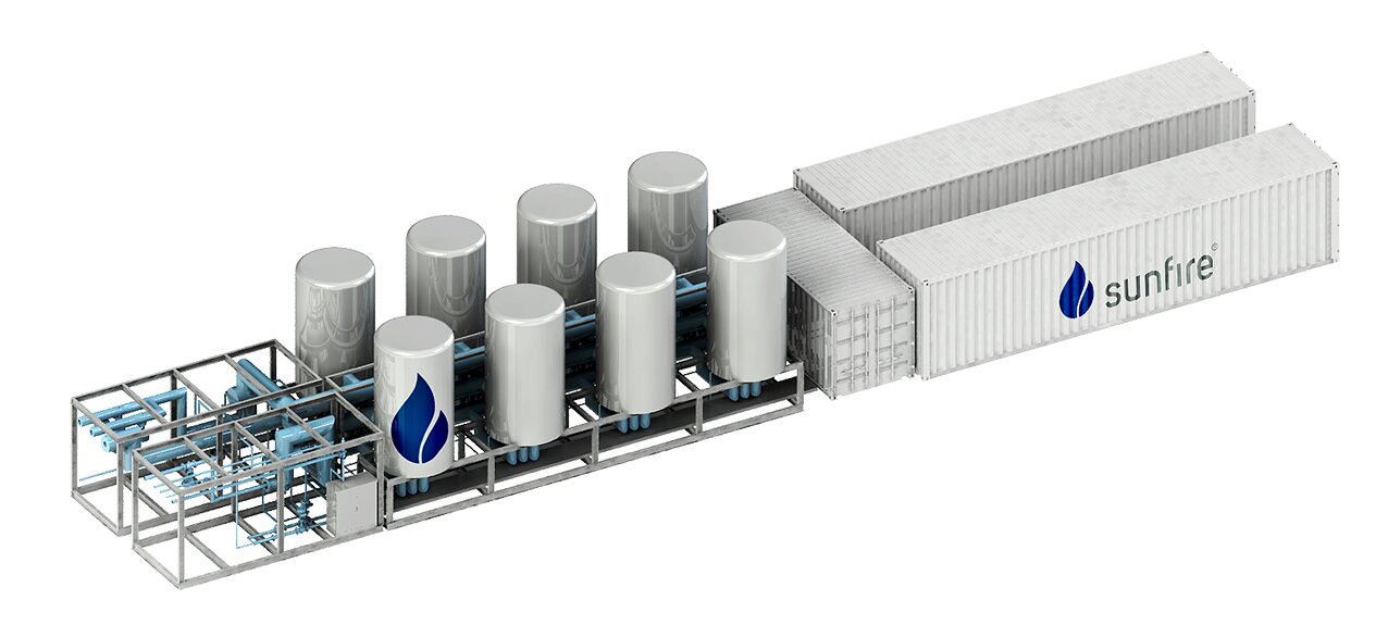 SOEC-Elektrolyseur von Sunfire. Foto: Sunfire