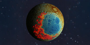 Rückseite des Monds