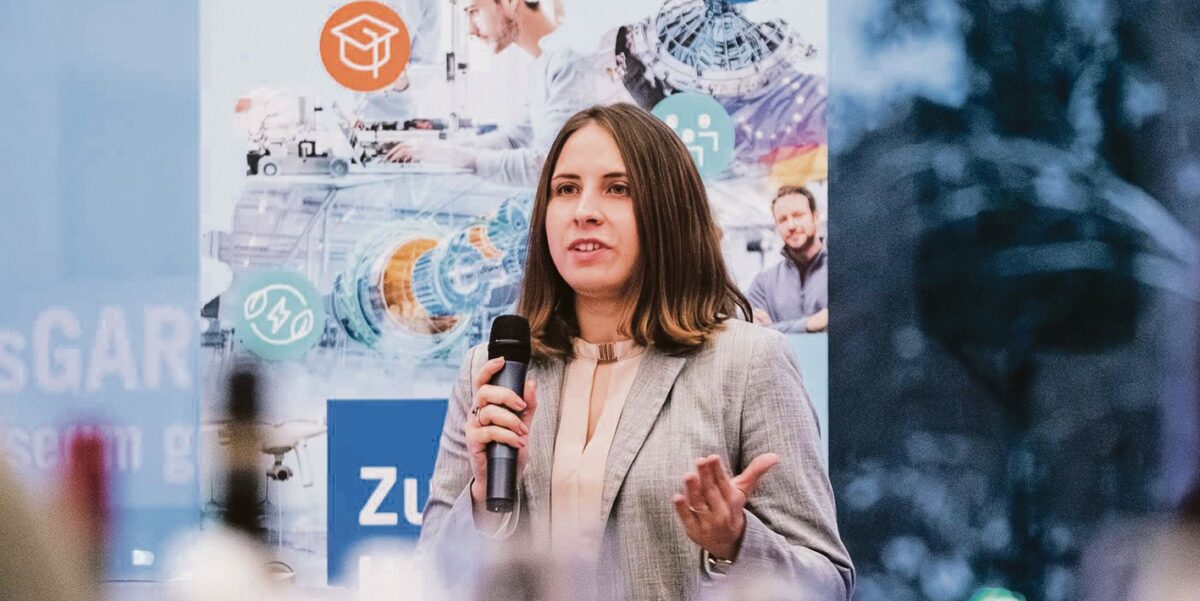 Sara Marchini rät jungen Kolleginnen: „Sucht euch die richtigen ­Menschen um euch herum, die euch stärken, inspirieren und unterstützen.“ Foto: TineJurtzPhotografie