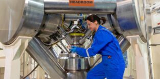 Die Apparatur, in der die lumineszierenden Nanodiamanten hergestellt wurden