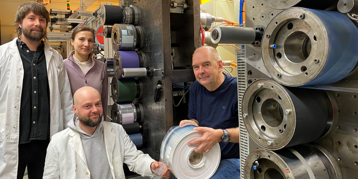 Gedruckte Solarzellen aus Chemnitz erreichen 9 % Effizienz und könnten Europas Solarindustrie neu beleben – nachhaltig und energieeffizient produziert.

Foto: pmTUC