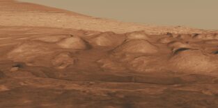 Gale Krater auf dem Mars