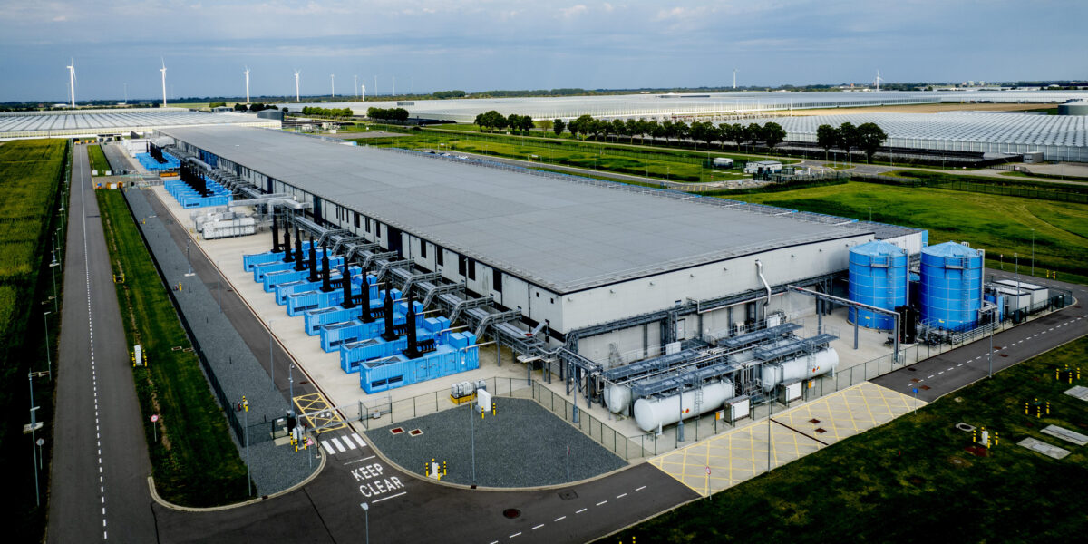 Google-Rechenzentrum in den Niederlanden. Foto: picture alliance / ROBIN UTRECHT