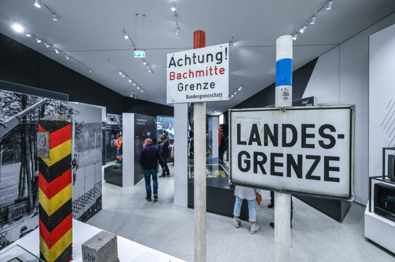 Blick in die Ausstellung im Deutsch-Deutschen Museum Mödlareuth