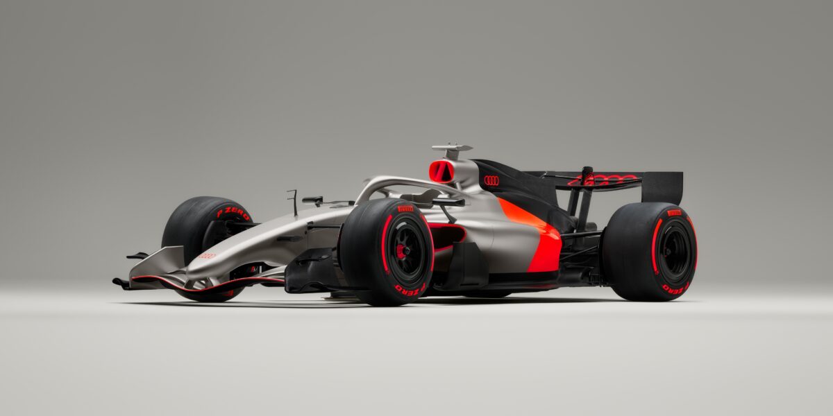 Design des Formel-1-Fahrzeugs von Audi