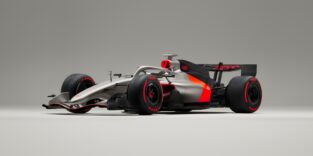 Design des Formel-1-Fahrzeugs von Audi