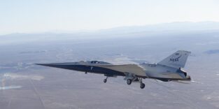 Das leise Überschall-Forschungsflugzeug X-59