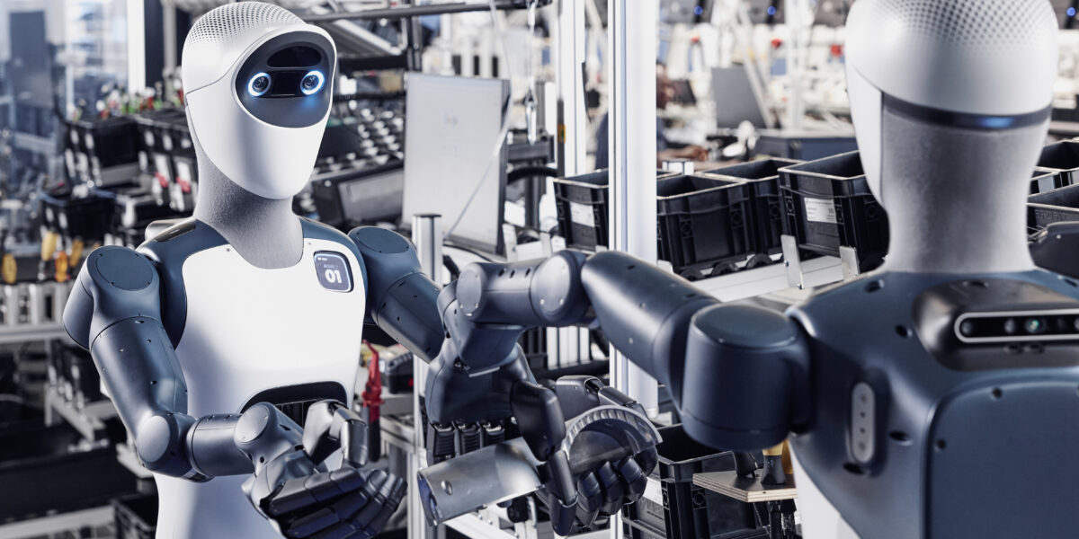 humanoider Roboter von AgileRobots