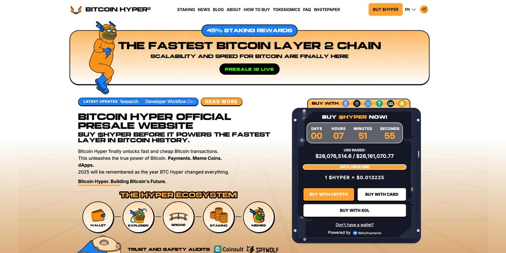 Bitcoin Hyper Website