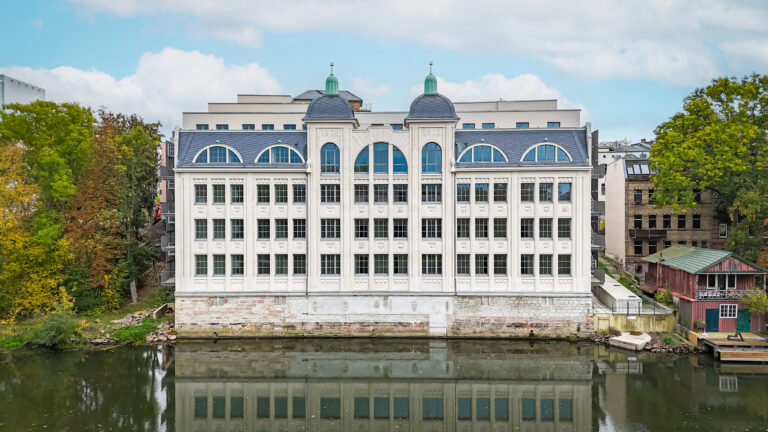Fassade der Freyberg Brauerei