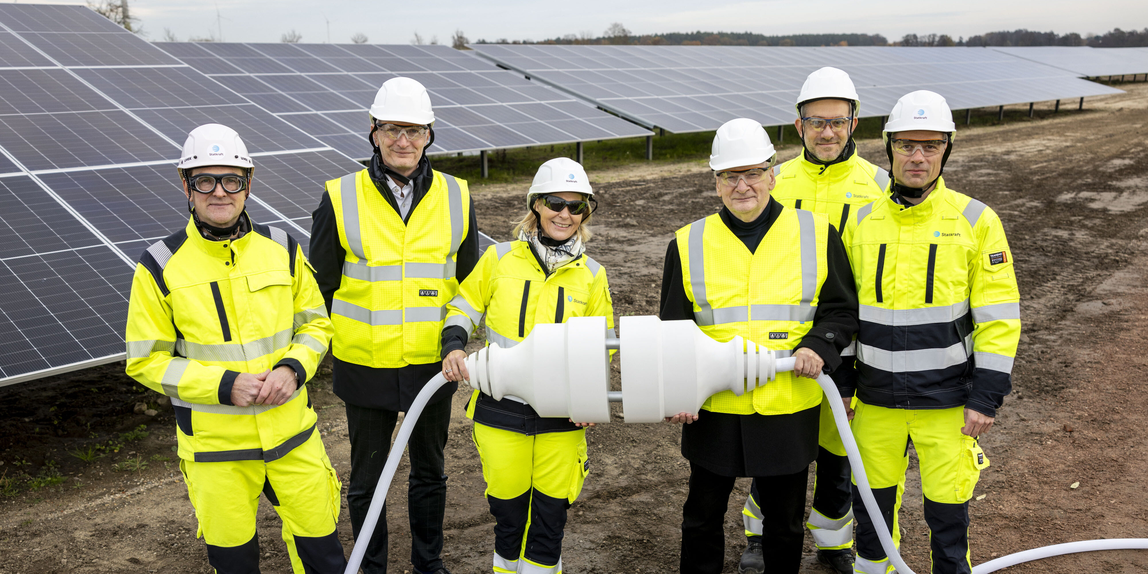 Batterie trifft Solar: Statkraft eröffnet Deutschlands größtes Hybridkraftwerk
