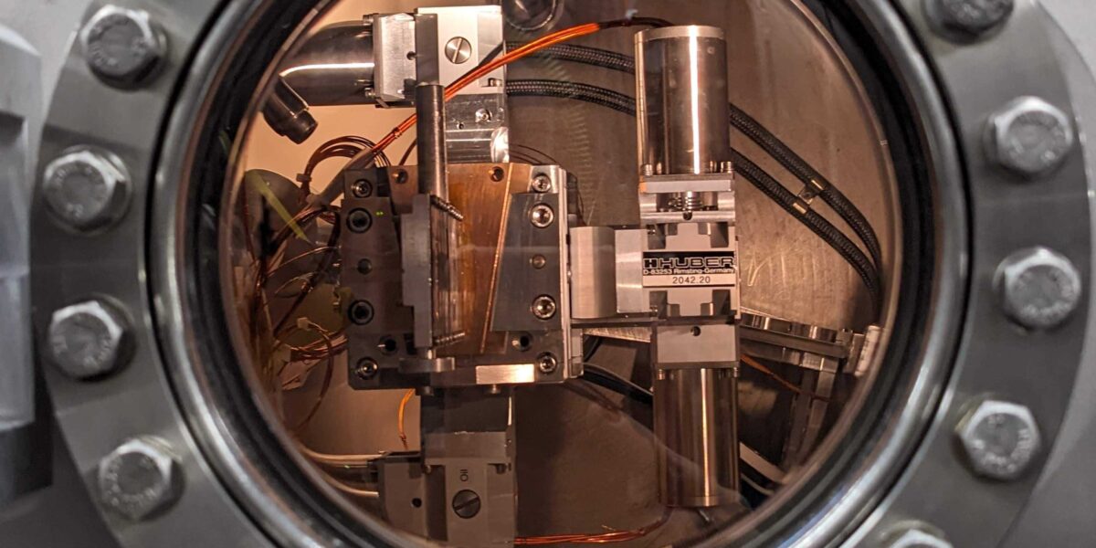 Eine Röntgen-Analyse am Elektronenspeicherring BESSY II