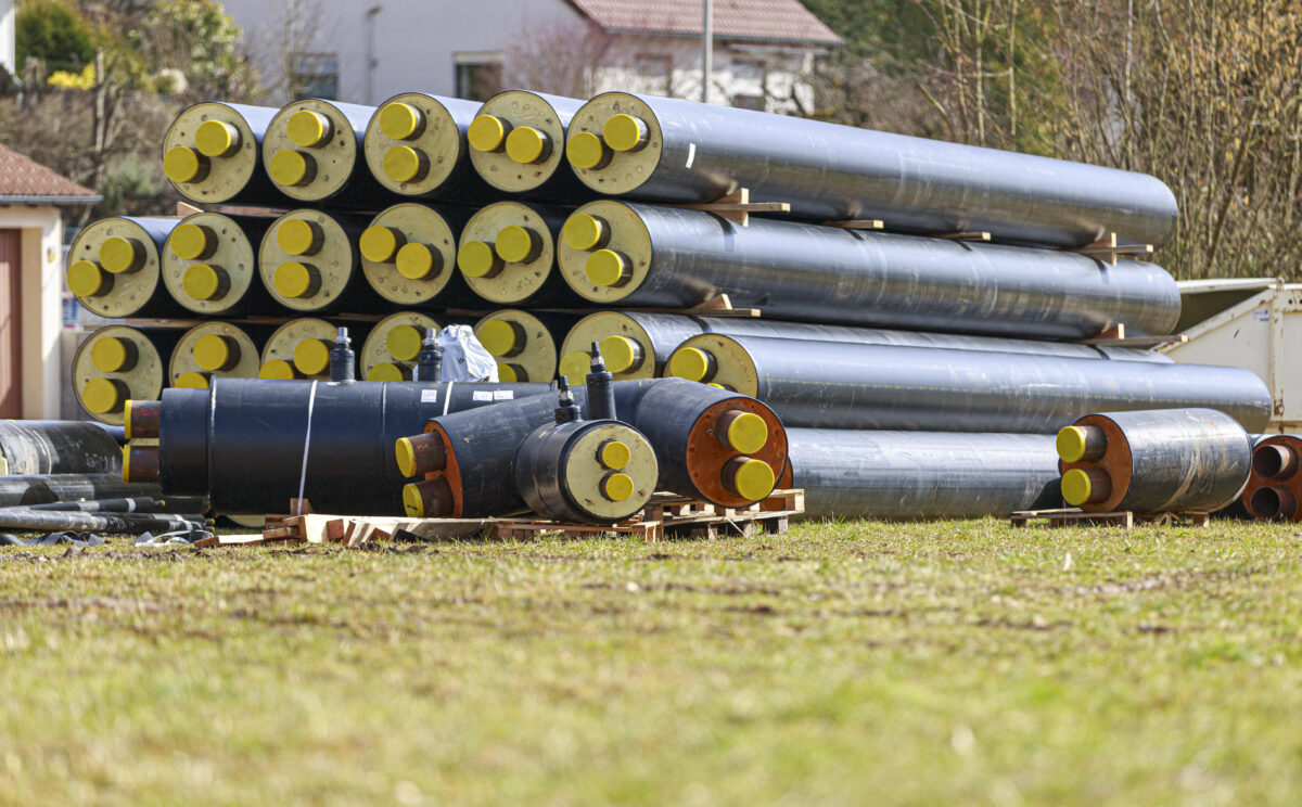 Das deutsche Fernwärmenetz hat heute eine Länge von rund 30.000 km und wächst kontinuierlich weiter. Foto: picture alliance / Zoonar/Thomas Heitz