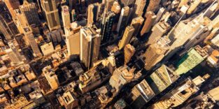 Gebäude in der Großstadt