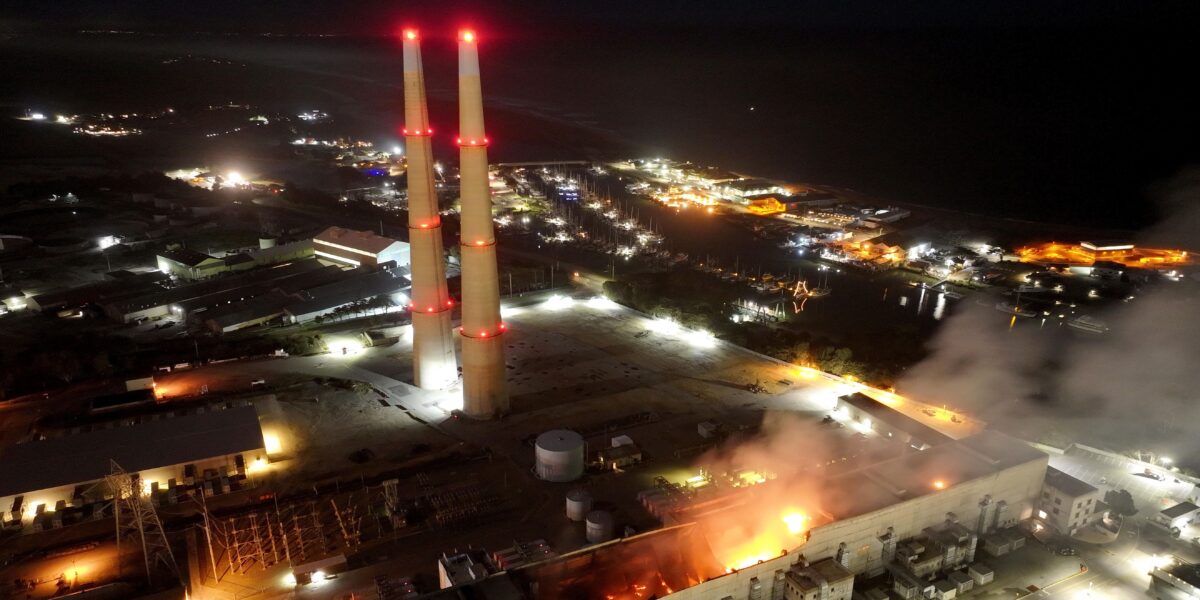 Moss Landing Power Plant Fire in California