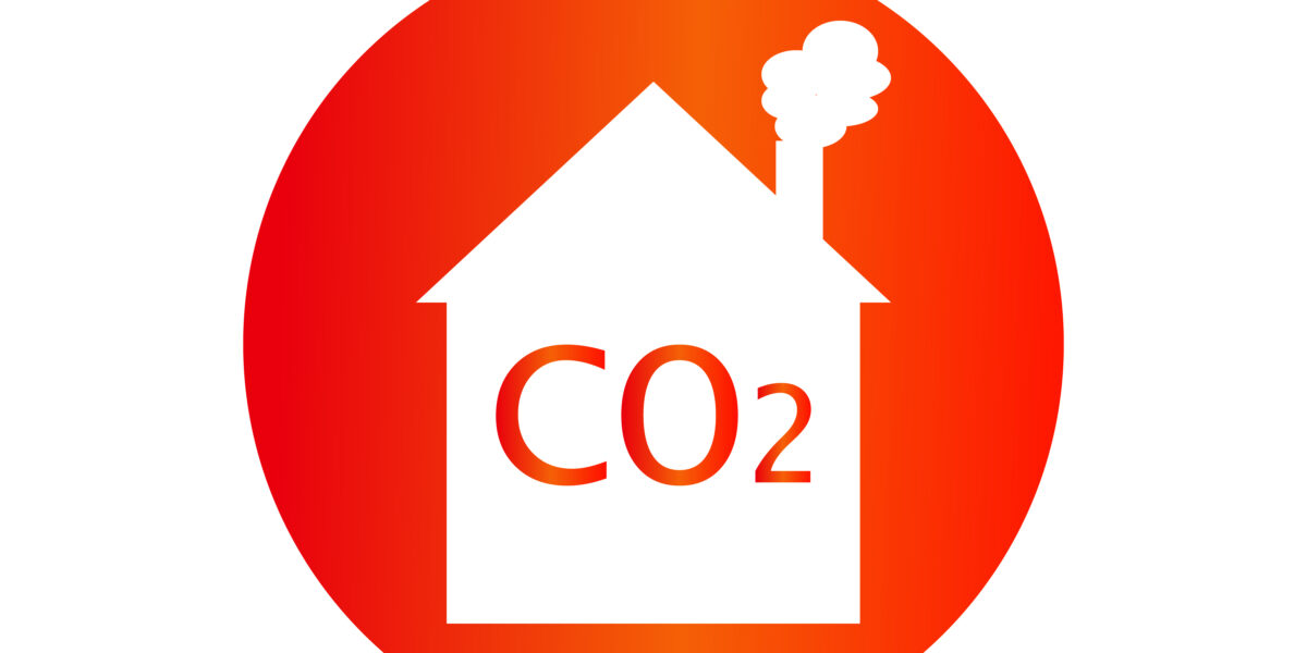 Symbolbild CO2 und Heizen