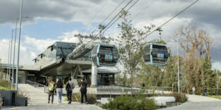 Stadtseilbahn in Mexico City