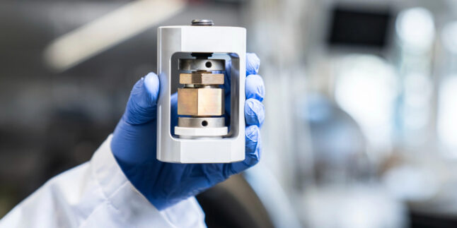 Testzelle Festkörperbatterie