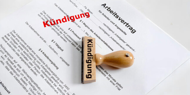 Kündigung Arbeitsvertrag