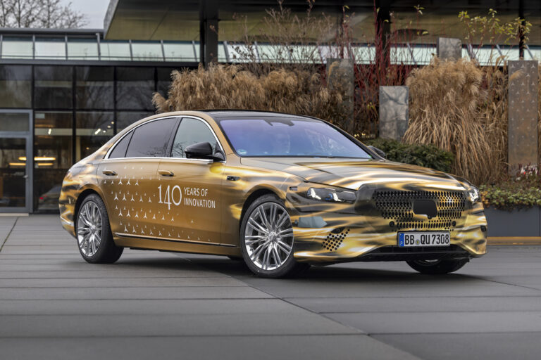 Frontansicht der neuen Mercedes-Benz S-