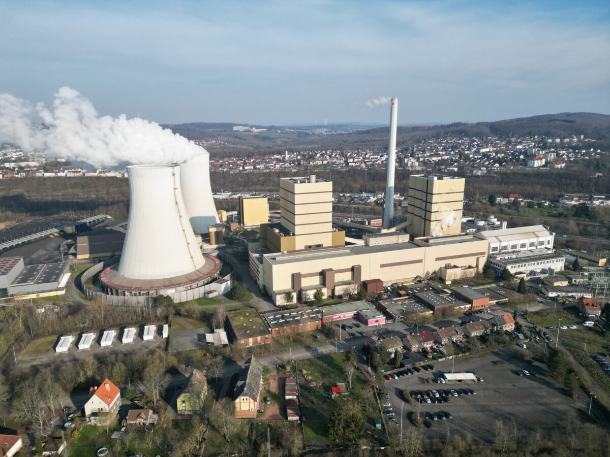 Der Elektrolyseur sollte am Iqony-Kraftwerksstandort in Völklingen-Fenne entstehen. Foto: picture alliance / BeckerBredel