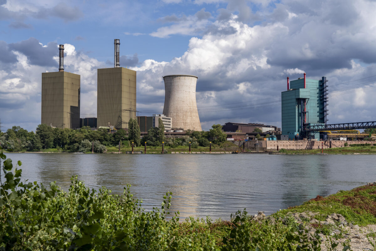 Das Gaskraftwerk Duisburg-Huckingen 