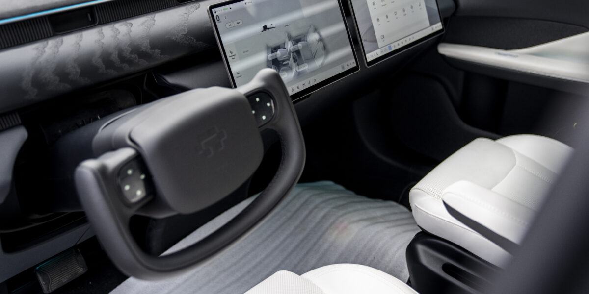 Tensor Robocar mit klappbarem Lenkrad