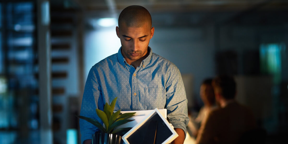 Ein Mann geht - wird gekündigt