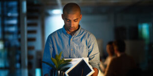 Ein Mann geht - wird gekündigt