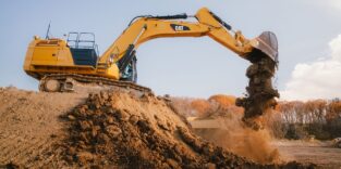 Autonomer Bagger von Caterpillar
