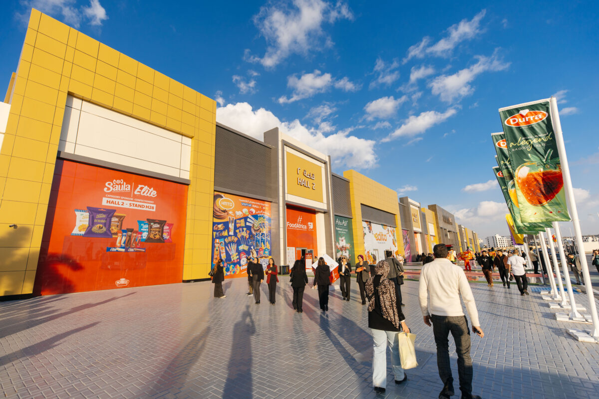 halle der Food Africa 2025 in Kairo.