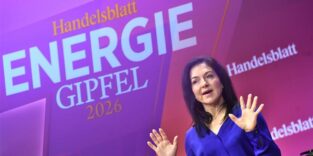 Katherina Reiche bei ihrer Eröffnungs-Keynote.