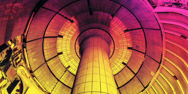 Blick ins Innere von NSTX-U