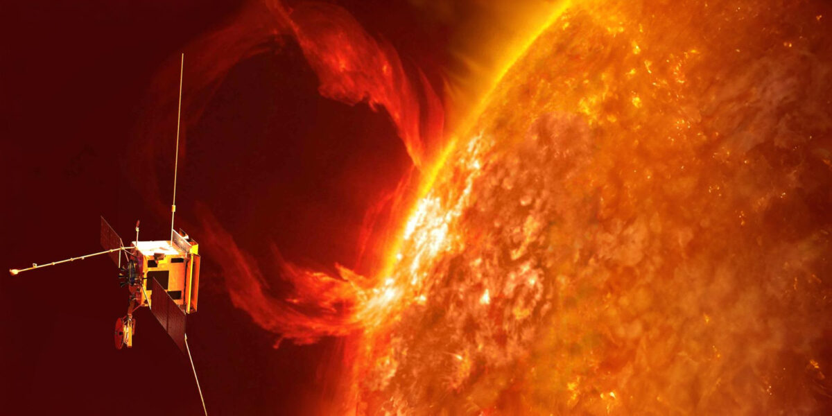 Solar Orbiter umkreist die Sonne