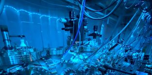 Aufbau des Multi-Scale Cluster Interference Experiments