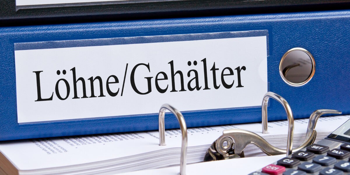 Löhne und Gehälter