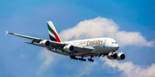 Flugzeug von Emirates