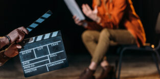 Ein Film wird gedreht.