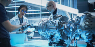 Ingenieure am Arbeiten