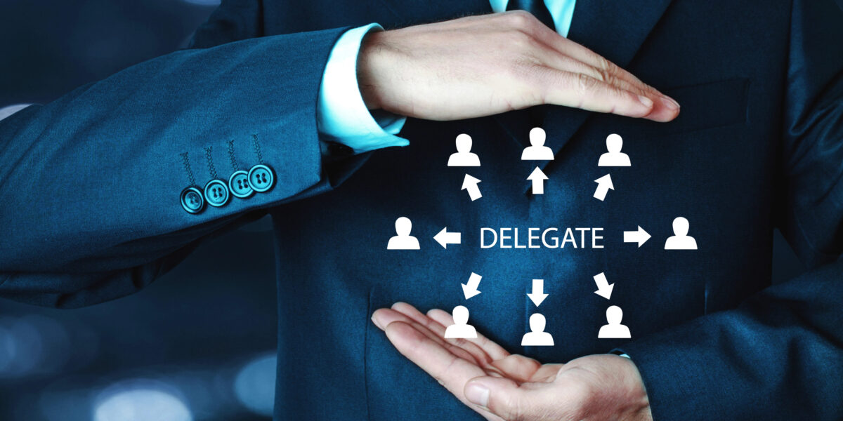 Symbolbild für Delegieren