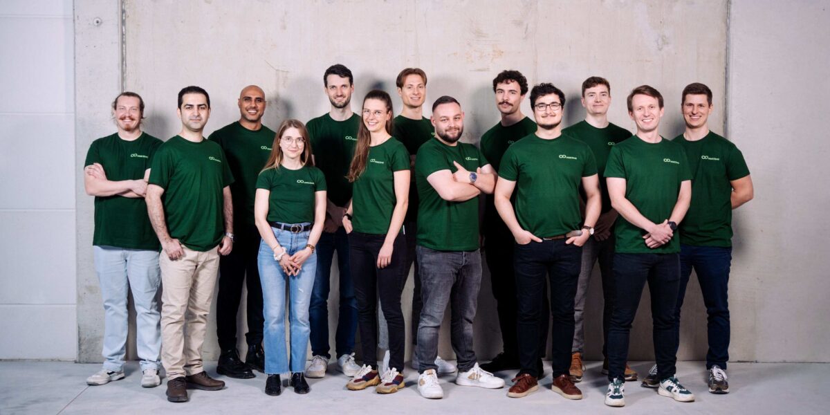 Das Team von Co-reactive entwickelt CO₂-Mineralisierungstechnologien für CO₂-negative Zementersatzstoffe. Foto: Co-reactive