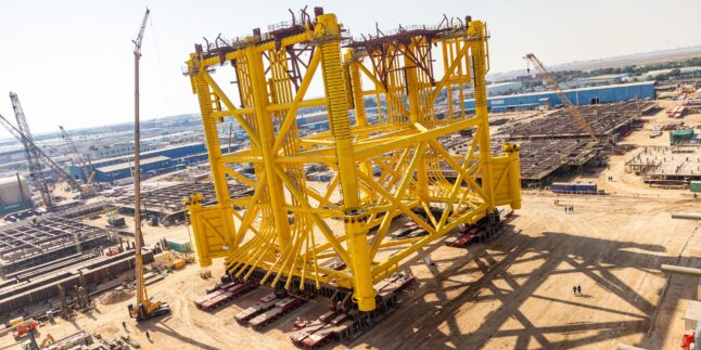 Jacket der Konverterplattform