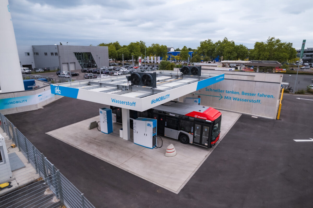 Wasserstofftankstelle am Höherweg