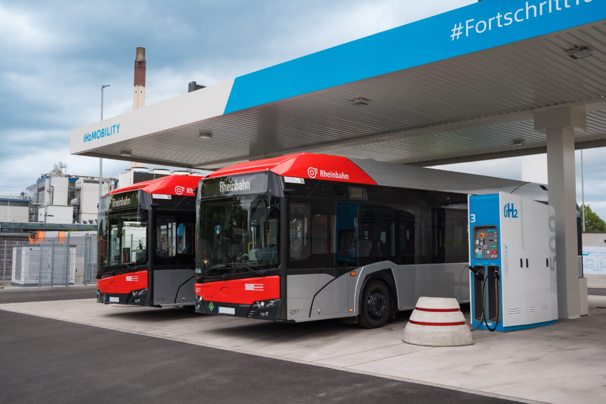 Wasserstoffbusse der Rheinbahn
