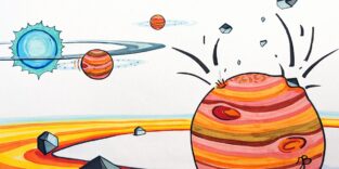 Entstehung von Gasriesen