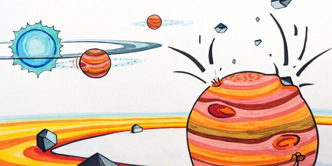 Entstehung von Gasriesen