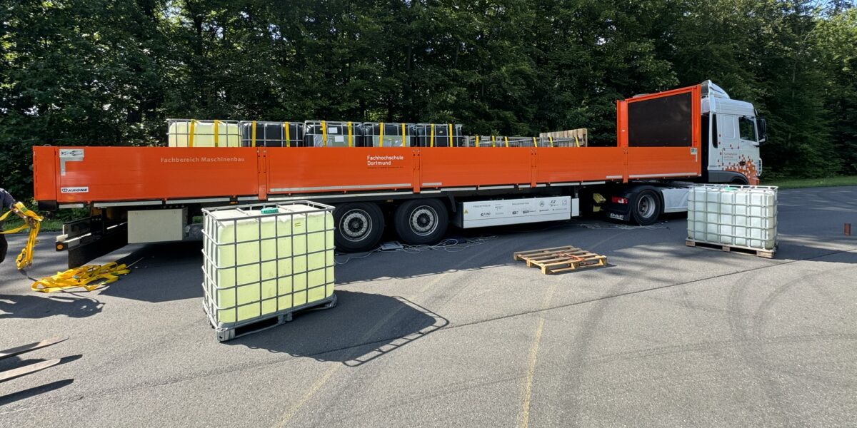 Auflieger der Krone Nutzfahrzeug Gruppe