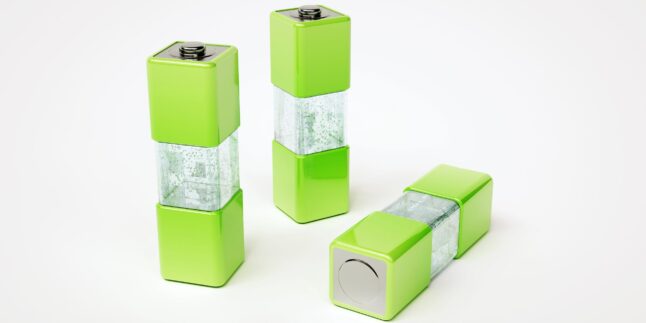 Wasserbasierte Batterien mit ungiftigem Elektrolyt könnten künftig als stationäre Speicher für Wind- und Solarstrom dienen.